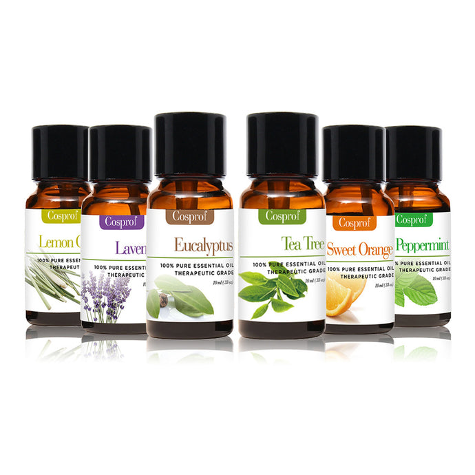 100% Pure & Natural Essential Oils 6 in 1 Gift Kit 10ML